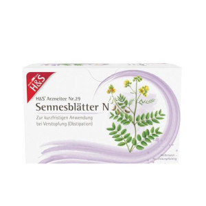 Produktbild von H&S Sennesbl&auml;tter N Filterbeutel