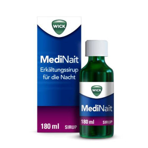 Produktbild von WICK MediNait Erk&auml;ltungssirup f&uuml;r die Nacht
