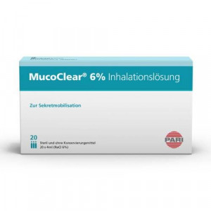 MUCOCLEAR 6% NaCl Inhalationsl&ouml;sung