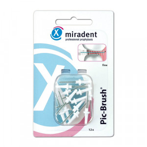 MIRADENT Interd.Pic-Brush Ersatzb.fein wei&szlig;