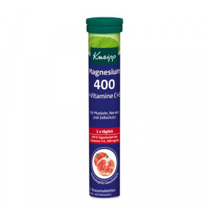 Produktbild von KNEIPP Magnesium 400+C+E Brausetabletten