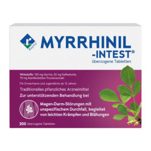 MYRRHINIL INTEST &uuml;berzogene Tabletten