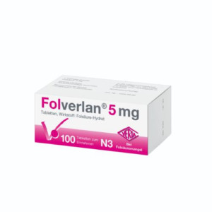 FOLVERLAN 5 mg Tabletten