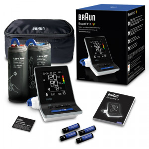 Produktbild von BRAUN BLUTDRUCKMESSGER&Auml;T ExactFit3 Oberarm BUA6150