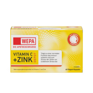 Produktbild von WEPA Vitamin C+Zink Kapseln