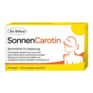 Produktbild von DR.B&Ouml;HM SonnenCarotin Dragees