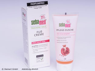 SEBAMED Tr. Haut Fusscr. p.f. + Pflege-Dusche