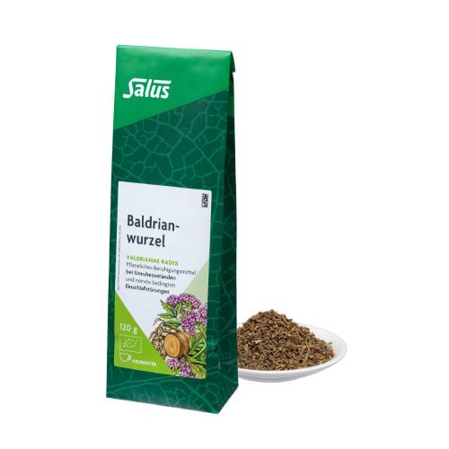 BALDRIANWURZEL Tee Bio Valerianae radix Salus