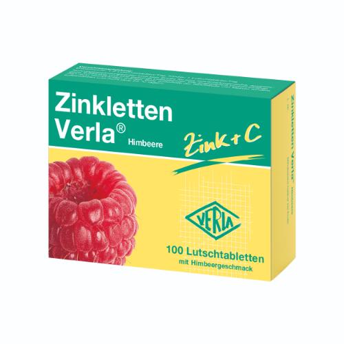 ZINKLETTEN Verla Himbeere Lutschtabletten