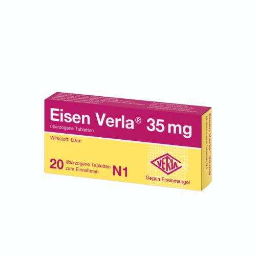 EISEN VERLA 35 mg überzogene Tabletten