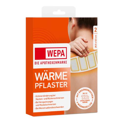 WÄRMEPFLASTER Nacken/Rücken 8,5x28,5 cm WEPA