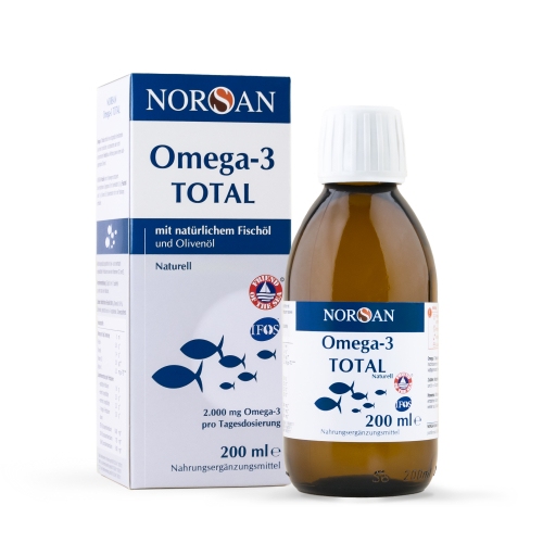 NORSAN Omega-3 Total Naturell flüssig
