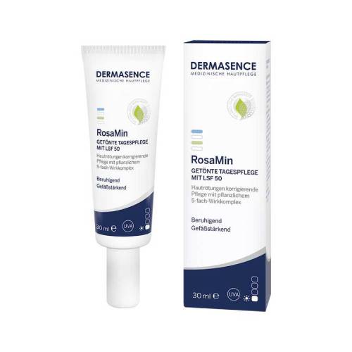 DERMASENCE RosaMin getönte Tagespfl.mittel LSF 50