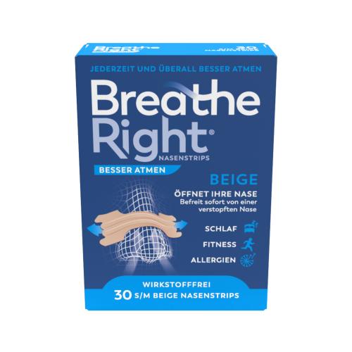 BREATHE Right Besser Atmen Nasenpfl.normal beige