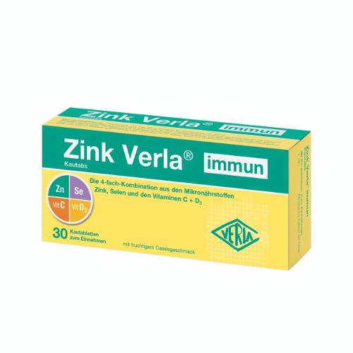 ZINK VERLA immun Kautabs