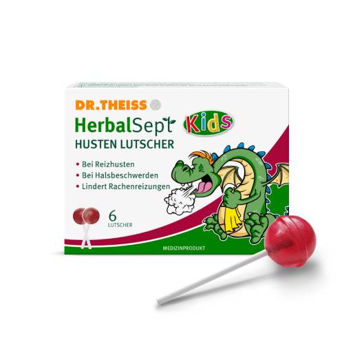 DR.THEISS HerbalSept Husten Lutscher Kids