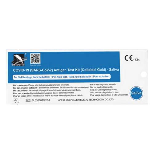 DEEPBLUE COVID-19 Lollytest Selbsttest