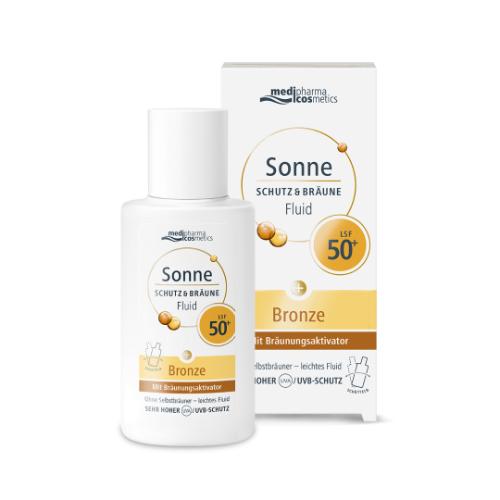 SONNE Schutz & Bräune Fluid bronze LSF 50+